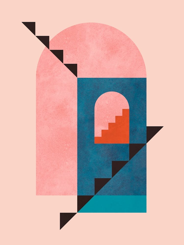 Architectural geometric shapes 5