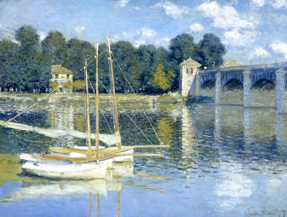 Claude Monet - Bateau Mouche 1