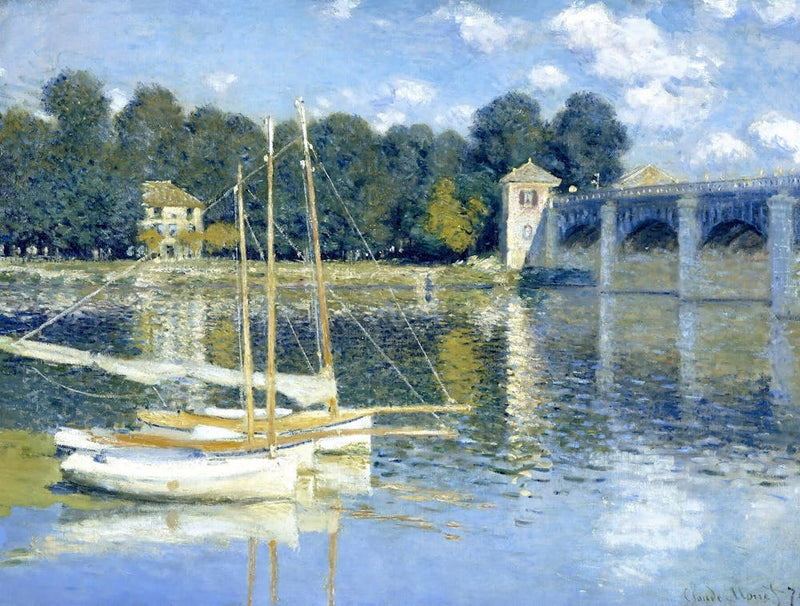 Claude Monet - Bateau Mouche 1