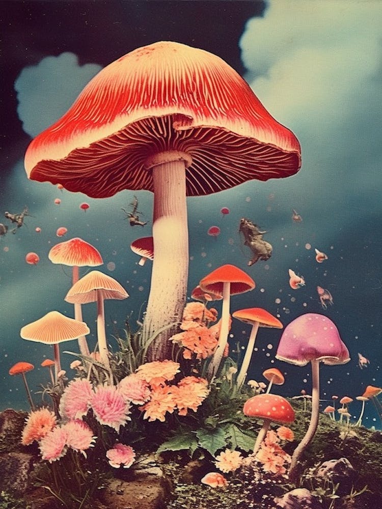Mushroom Collage 8