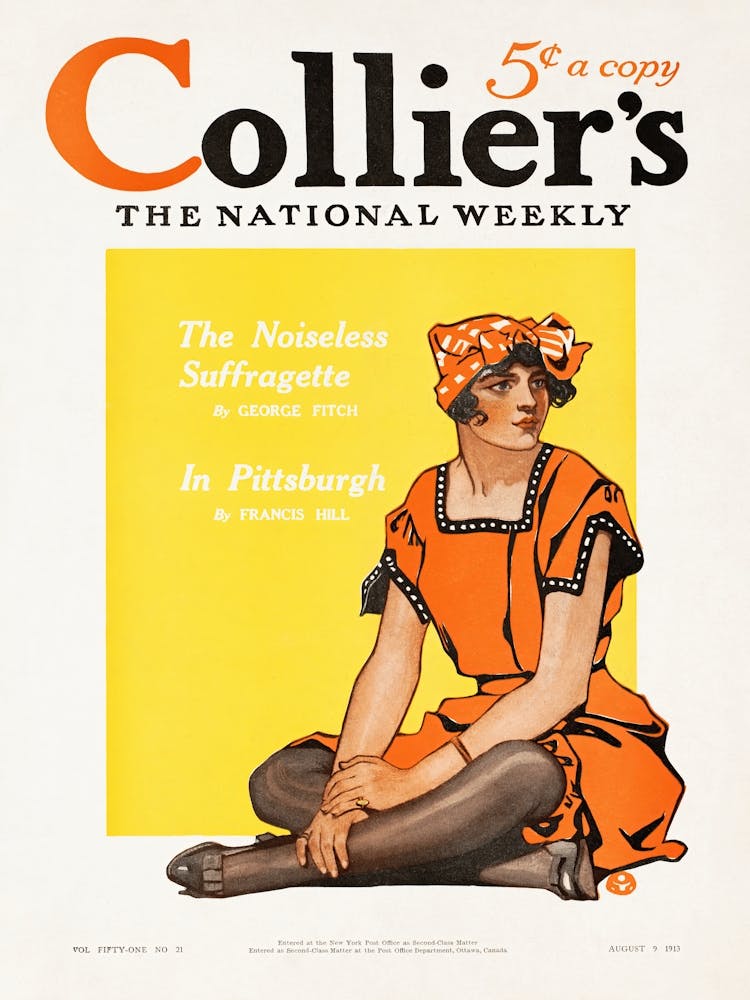Collier's, The National Weekly (1913), Edward Penfield