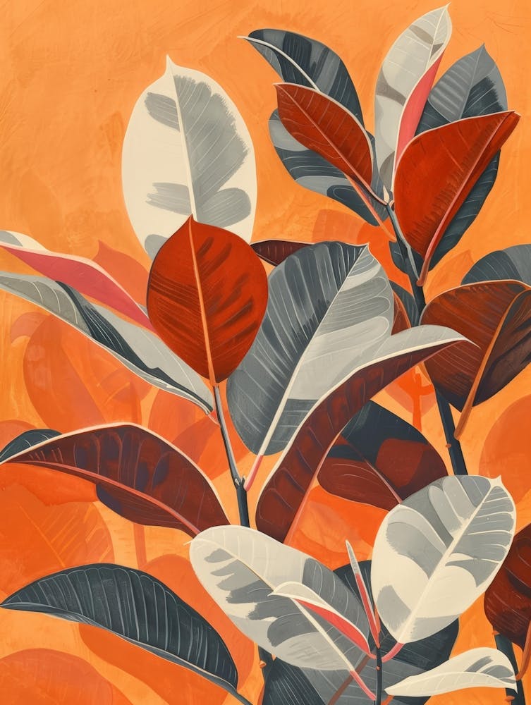 Orange Leaves 2