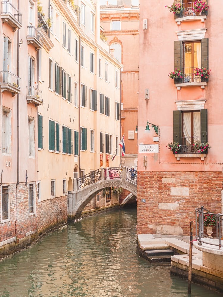 Venice Pastel Canal