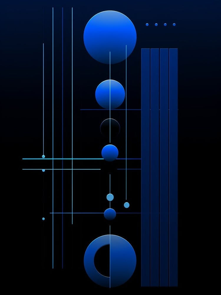 Minimalistic Abstract Geometry 3