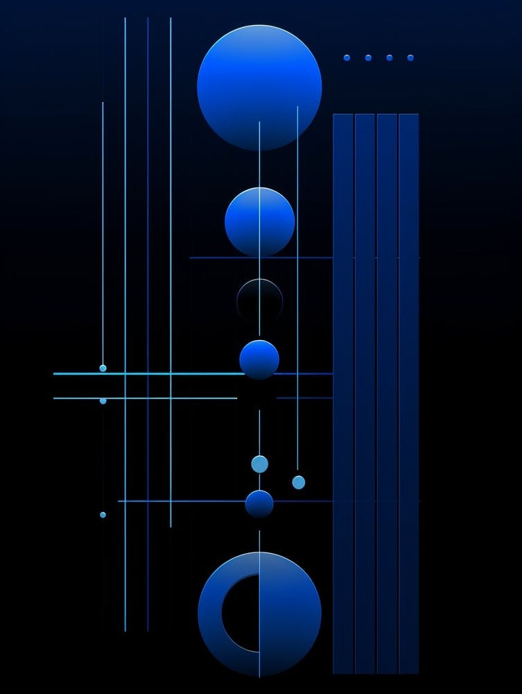 Minimalistic Abstract Geometry 3