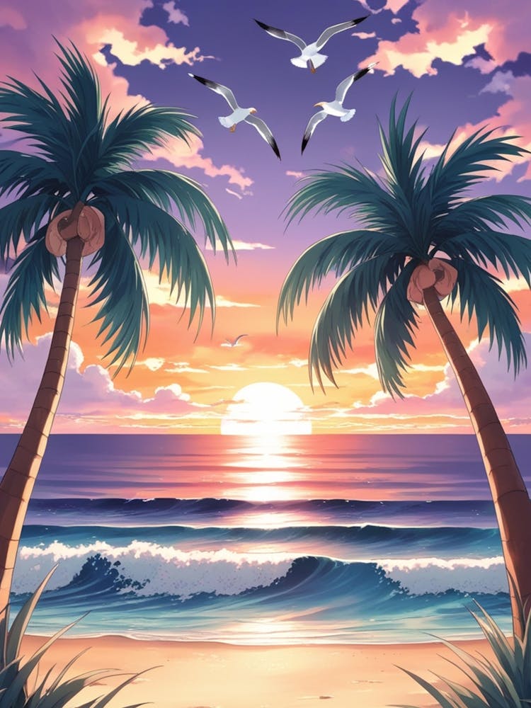 Sunset At The Beach 13