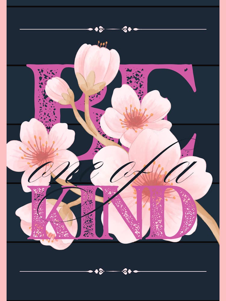 Be One of a Kind Blue