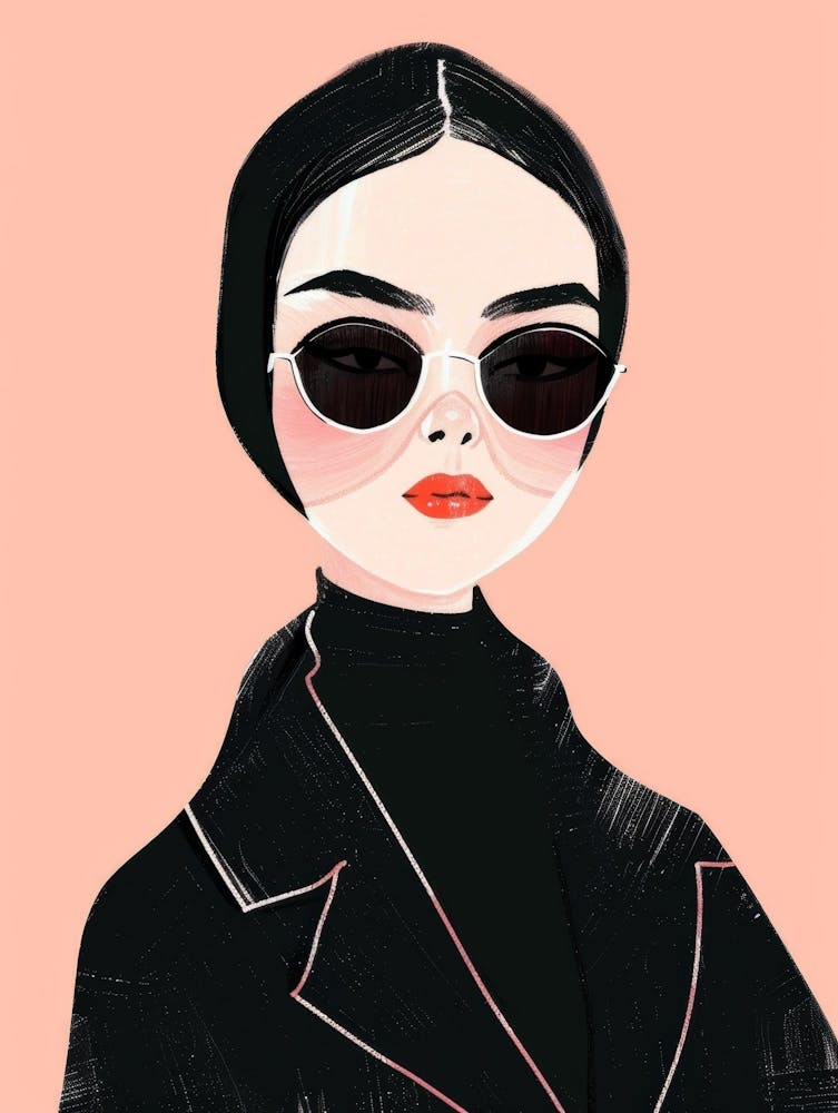 Asian Fashion Illustration