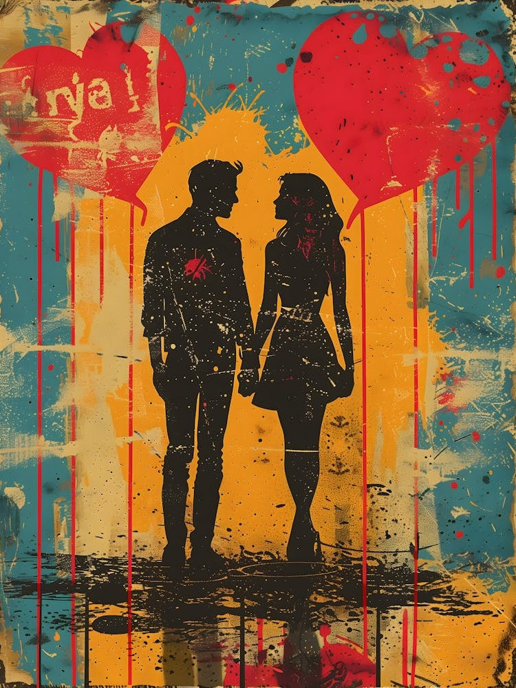 Love Is In The Air, Vibrant Pop Art