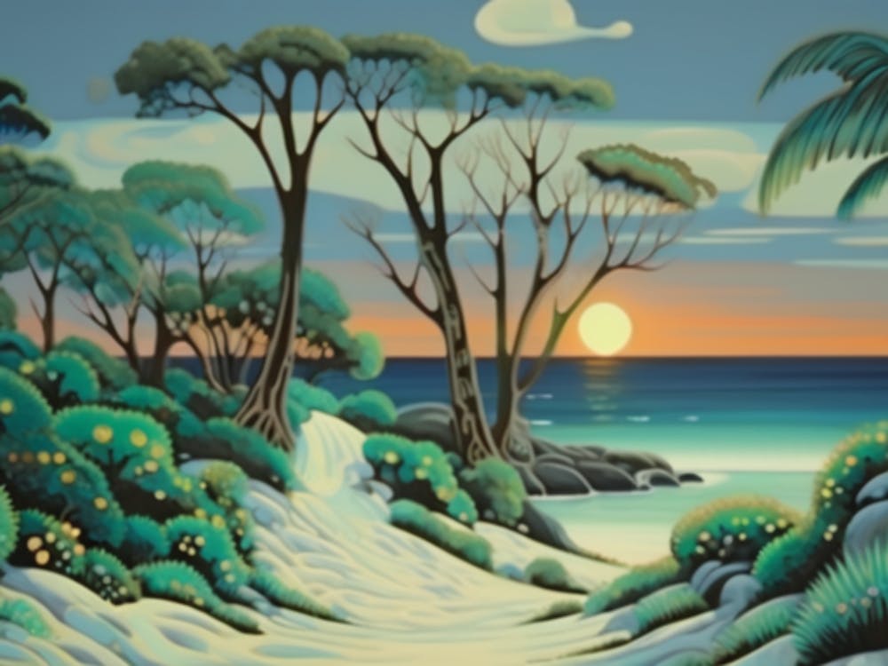 Sunset At The Beach 17
