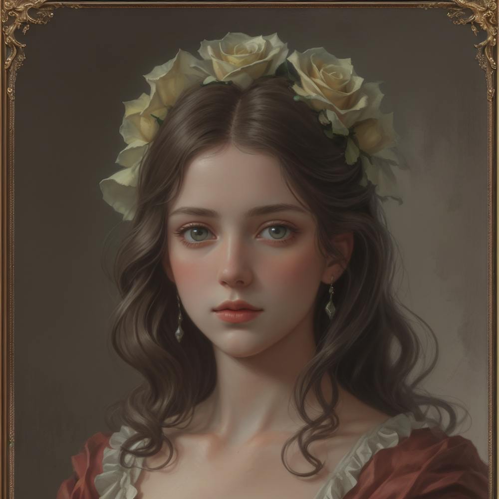 Viktorianisches Mädchen