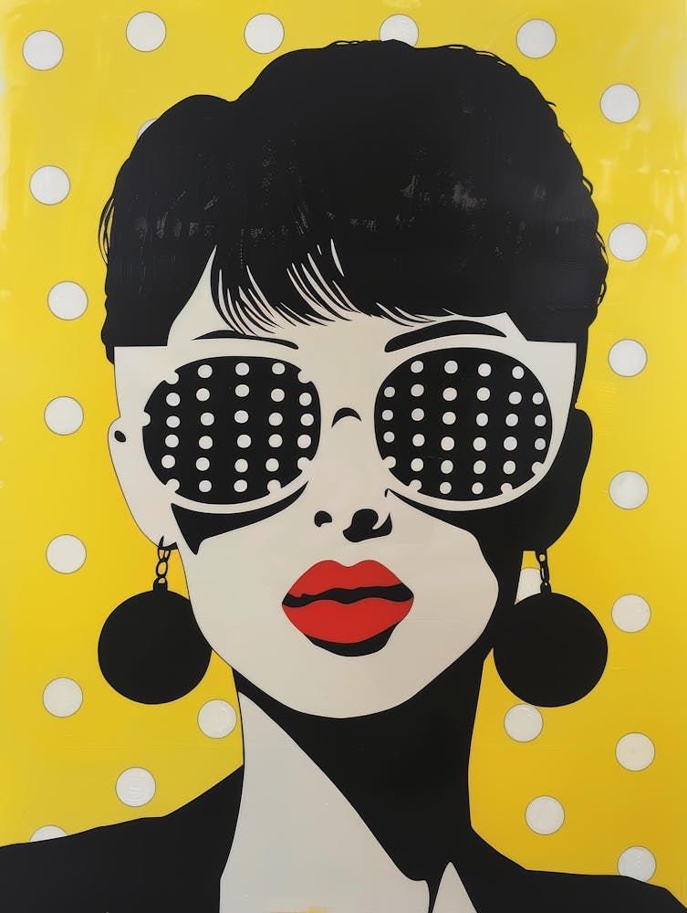 Dame mit Sonnenbrille 4