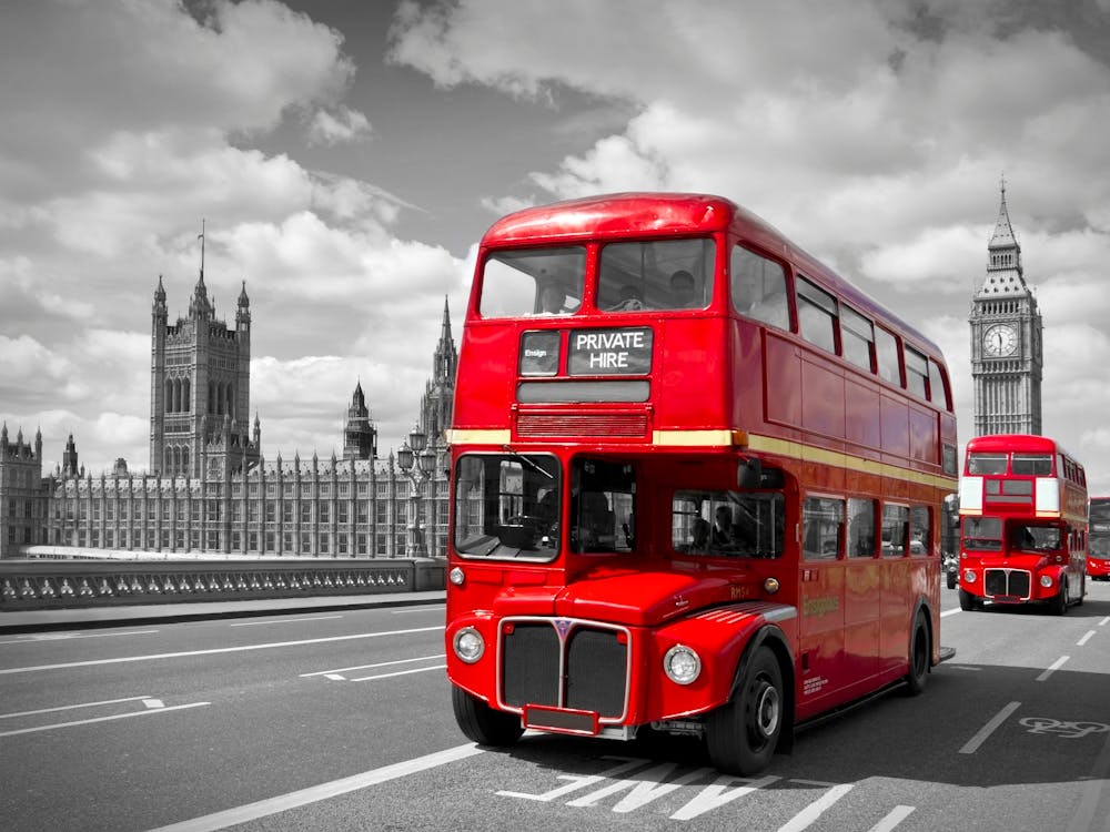 Red Buses In London