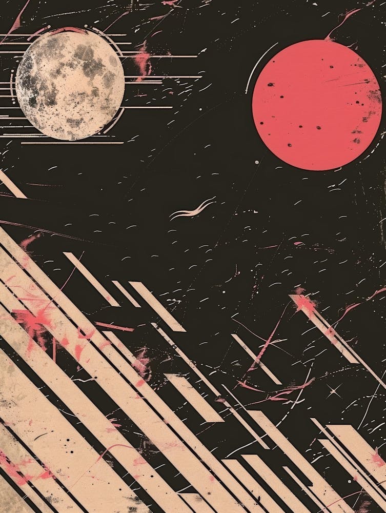 Moon And Stars 18