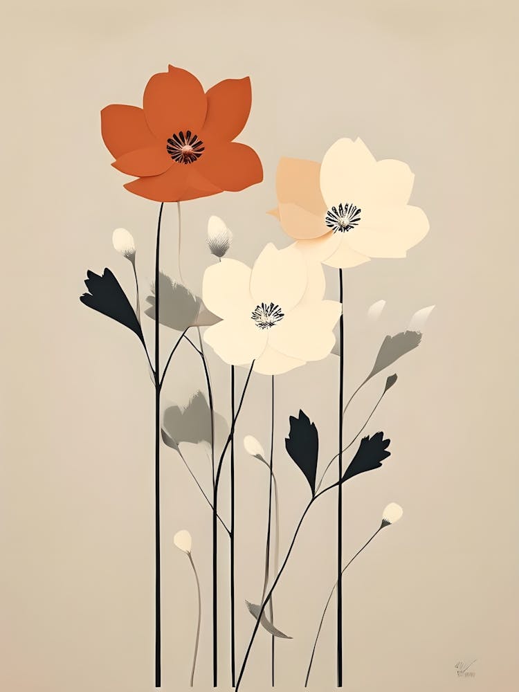 Three Flowers 3