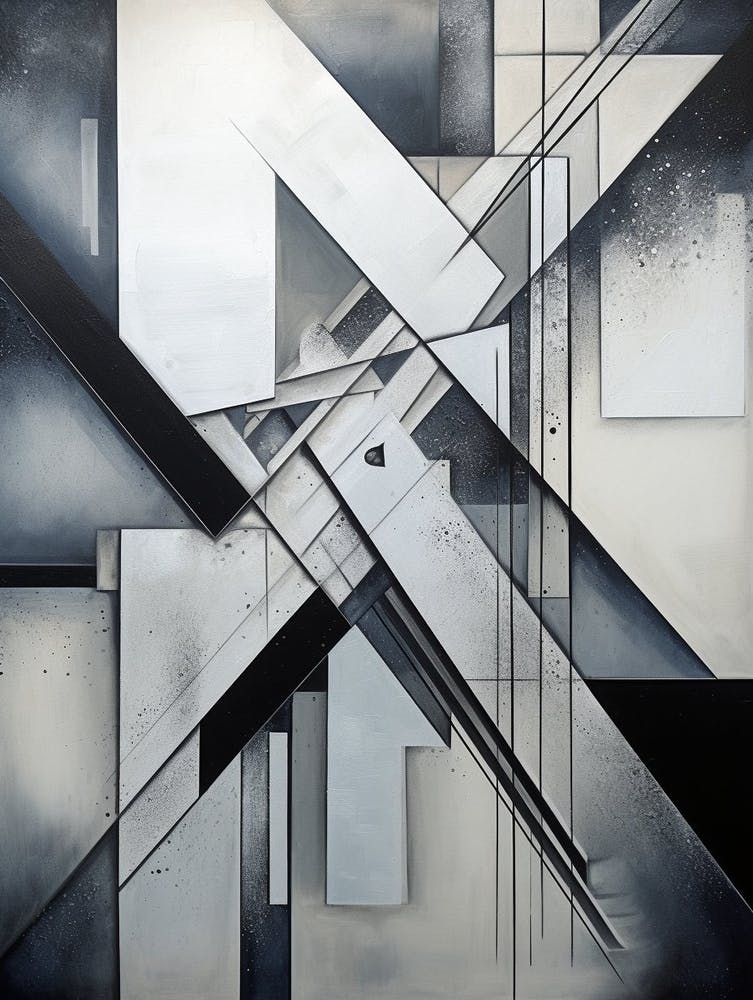 Dynamic Geometric Abstract Illustration 19