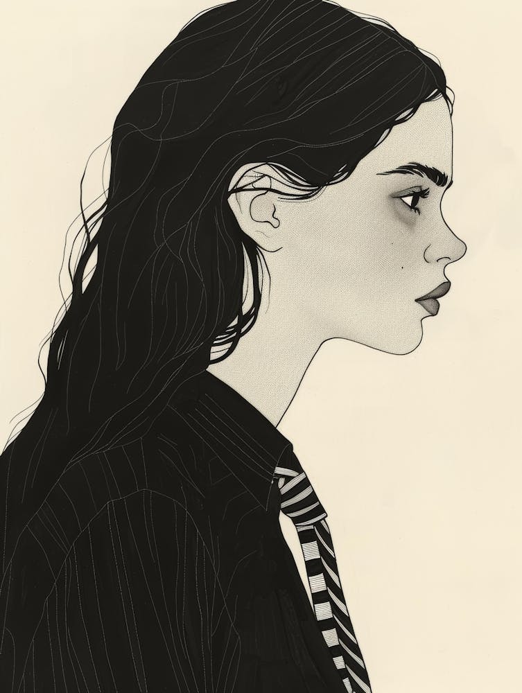 Girl With Long Hair 20