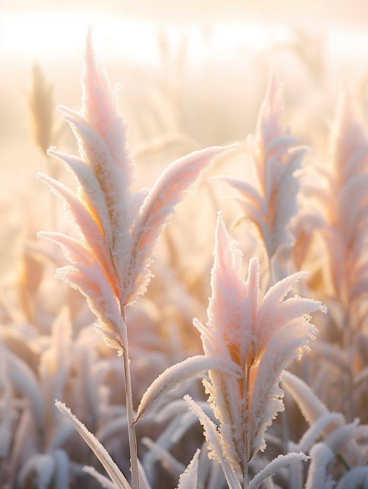 Frosty Botanical Heliconia 2