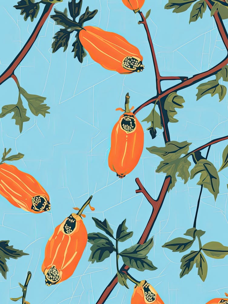 Papaya Illustration 2