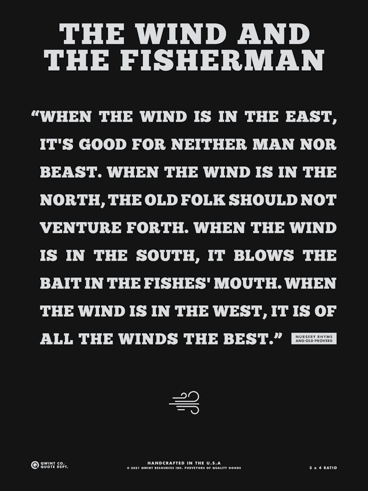 The Wind And The Fisherman