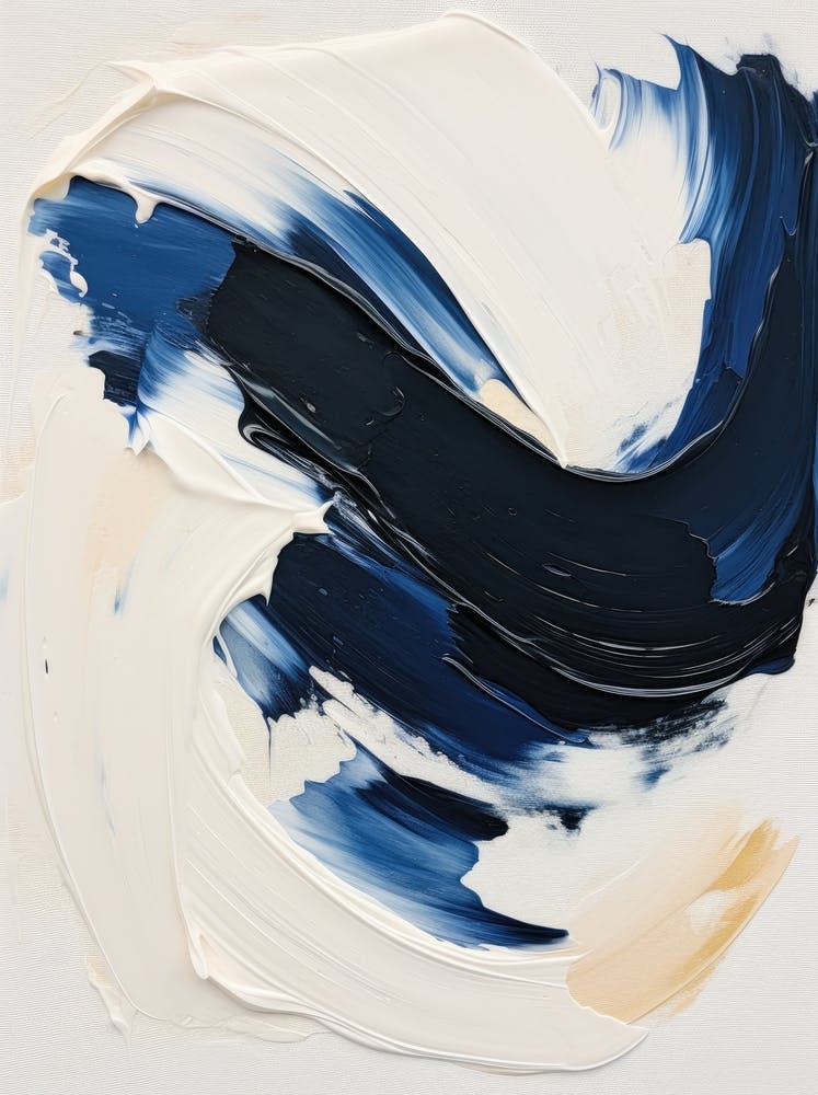 'Blue And White' 1
