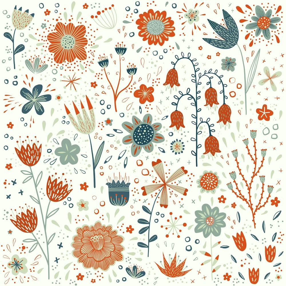 Imaginary Wild Flowers