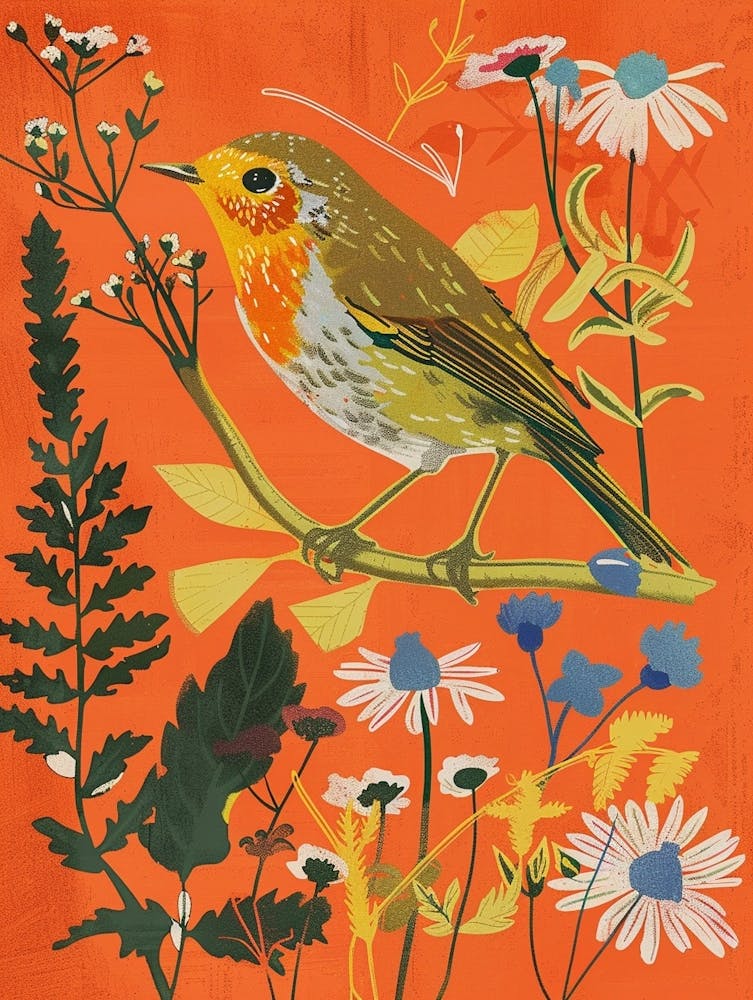 Spring Birds Robin 5