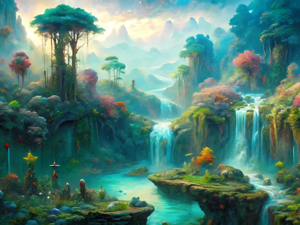 van gogh Fairytale Forest