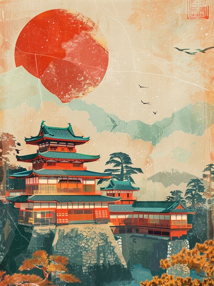 Kanazawa Castle Japan Mid Century Modern 1