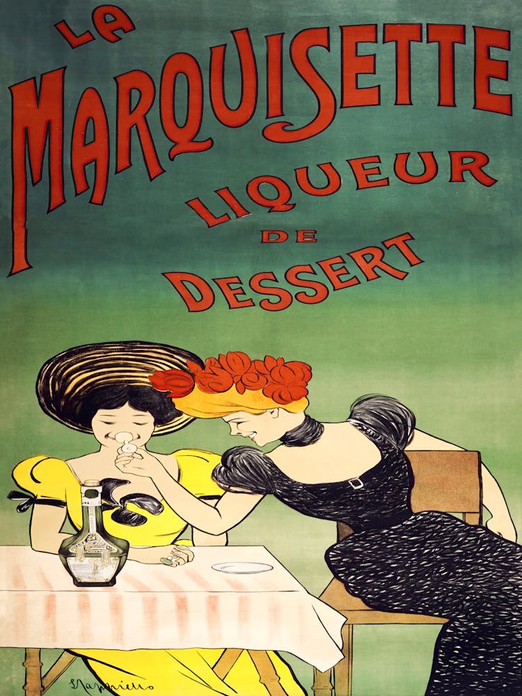 La Marquisette Liqueur de Dessert, Leonetto Cappiello