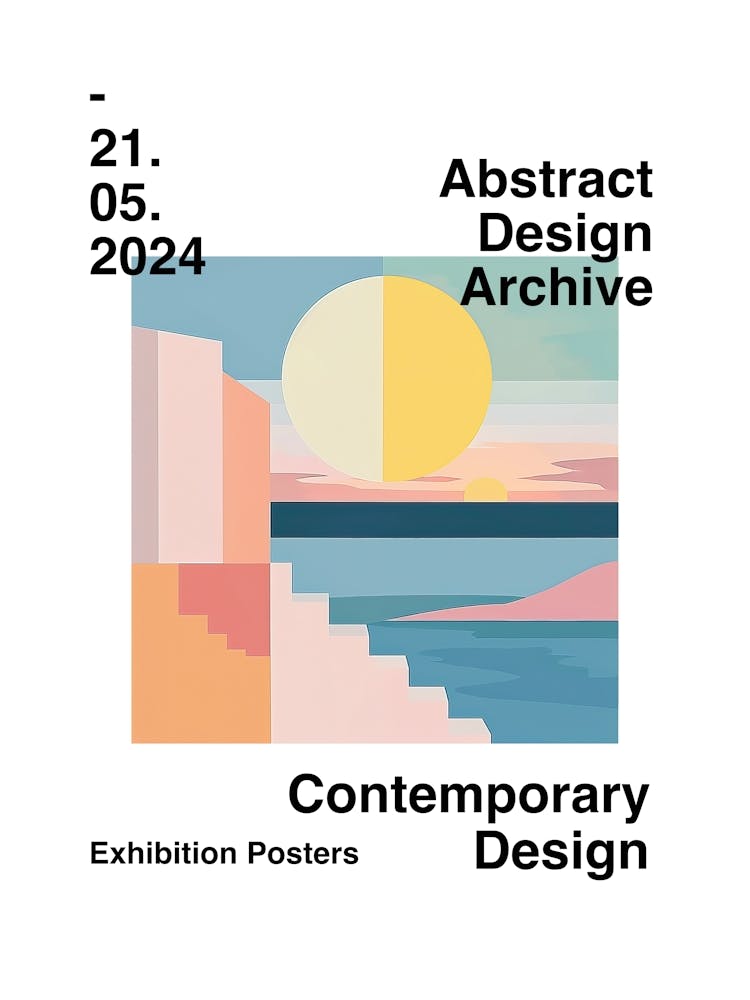 Abstract Design Archive Poster 40