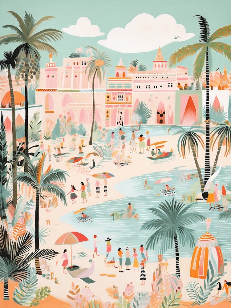 Hurghada Egypt 1 Illustration