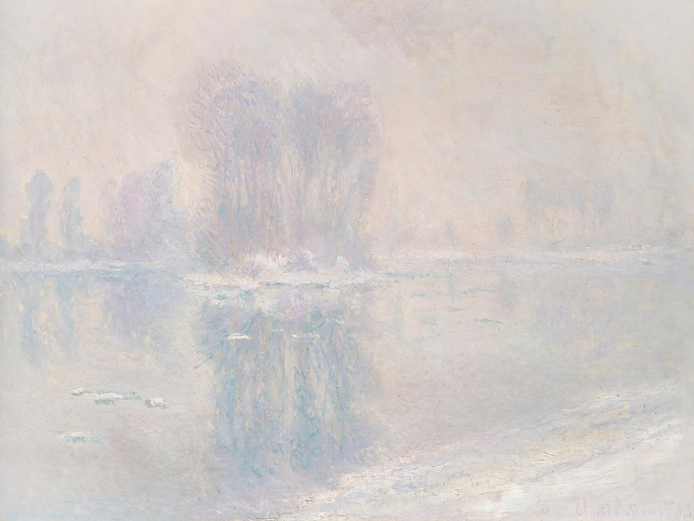 Ice Floes (1893), Claude Monet
