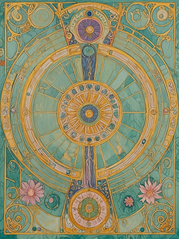 Wheel Of Fortune Tarot Card no4