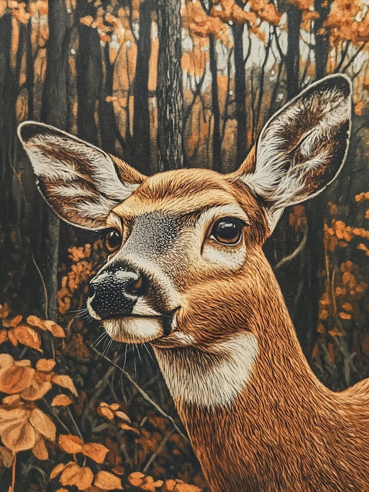 Deer In The Woods 5
