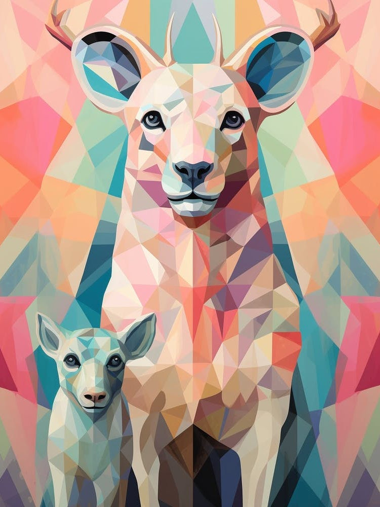 Abstract Geometric Animals 3
