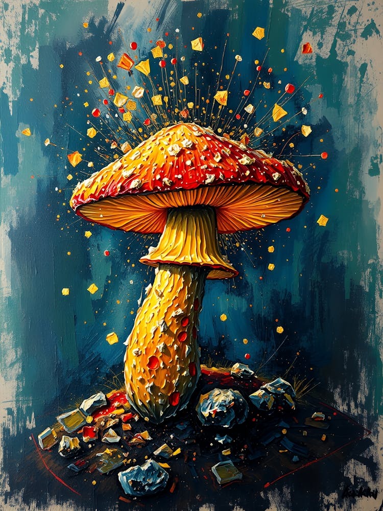 Mushroom Painting 8