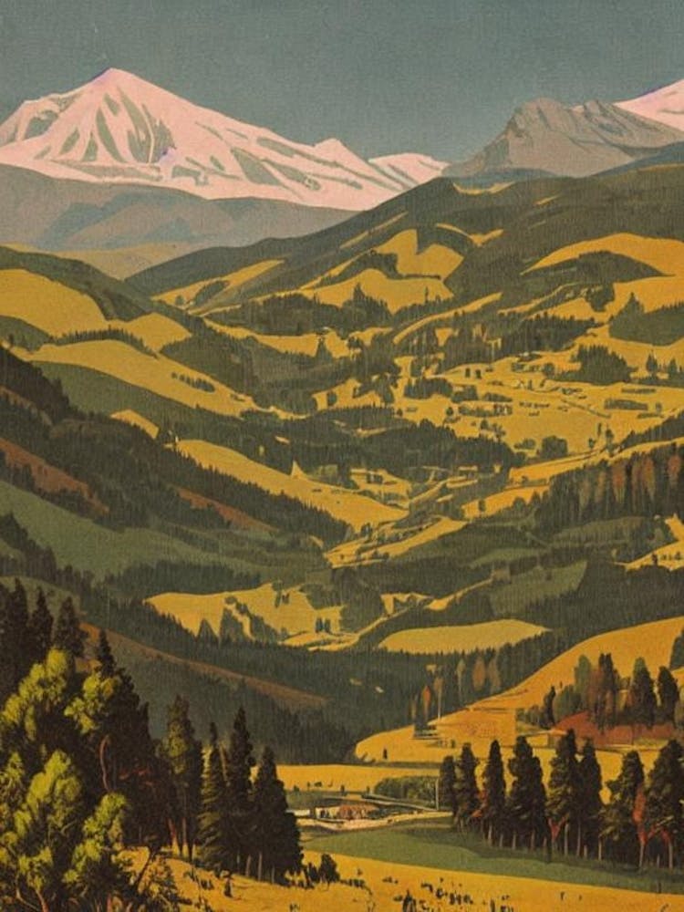 Peneda Vintage Poster