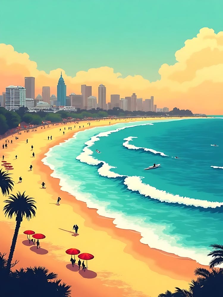 Sydney Vintage Travel Poster 5