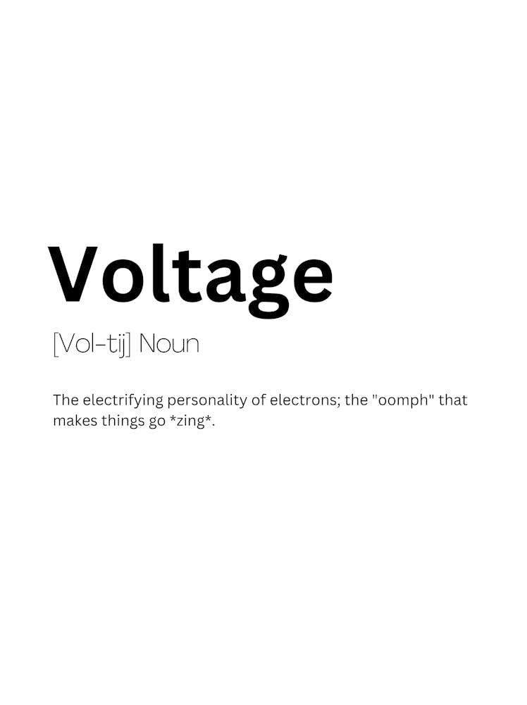 Voltage Definition Meaning