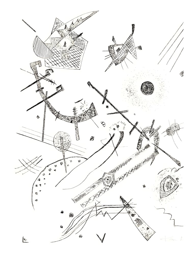 Wassily Kandinsky Flight