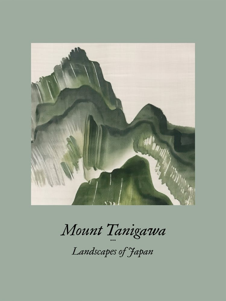 Landscapes Of Japan Mount Tanigawa 95