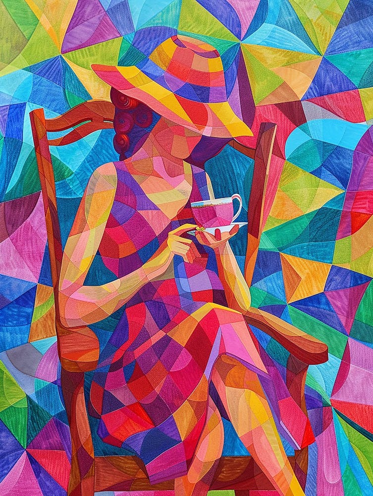 Woman In A Chair