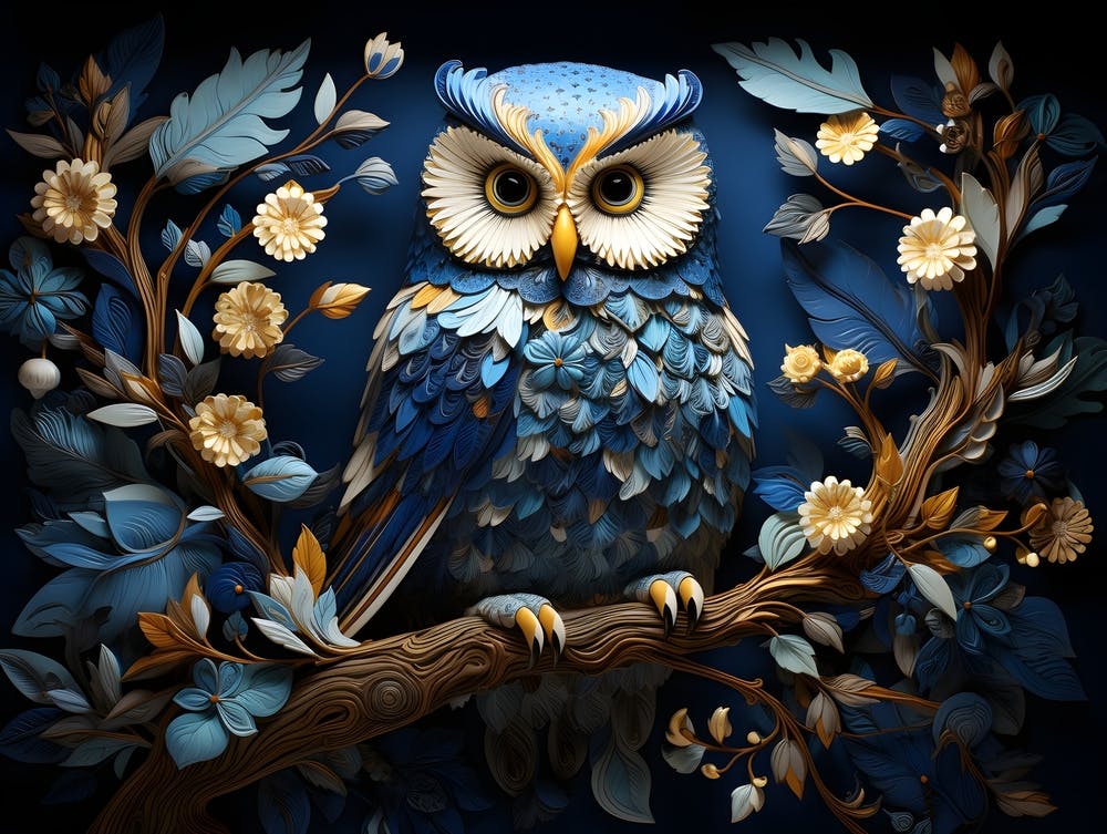 Contemporary Owl 8