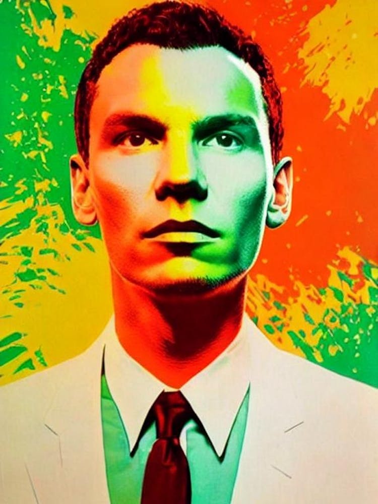 Tiësto Colourful Pop Art