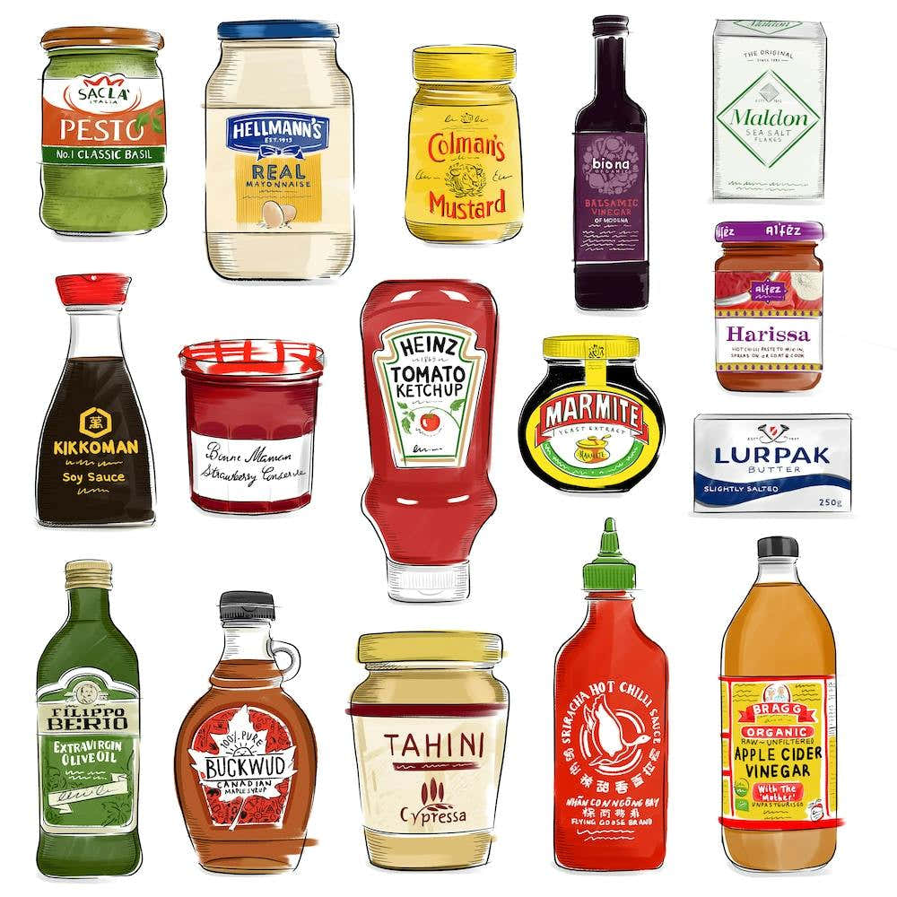 Condiments Square