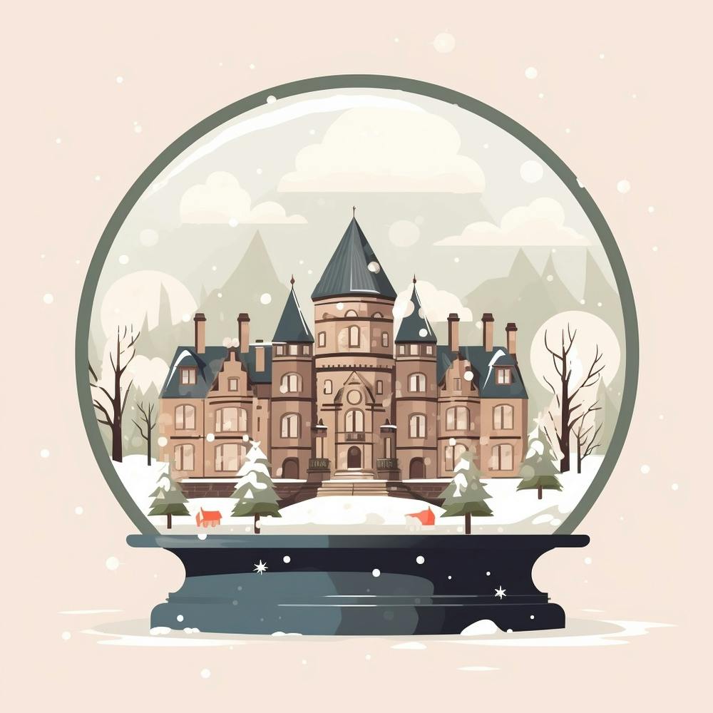St Andrews United Kingdom 2 Snowglobe