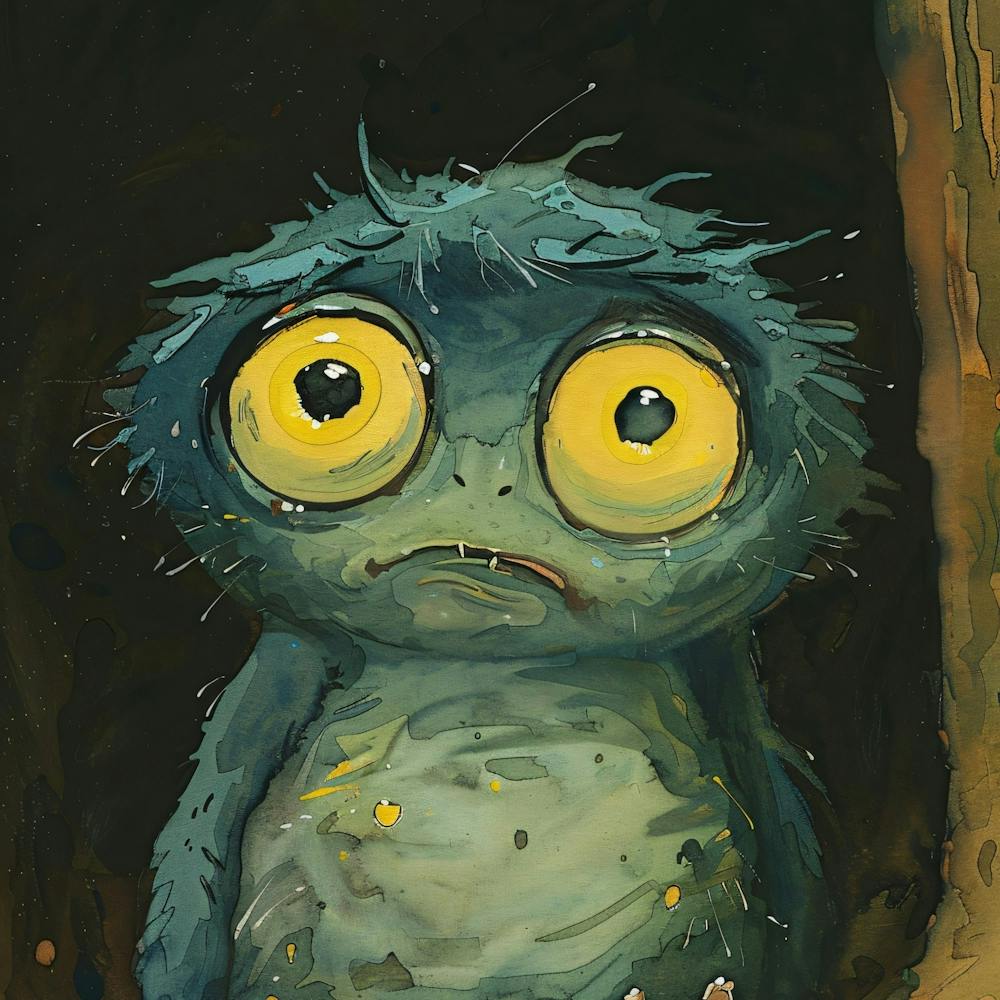 Sad Fantasy Creature