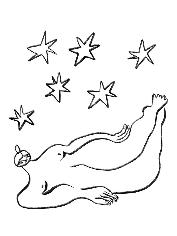 Nude With Stars
