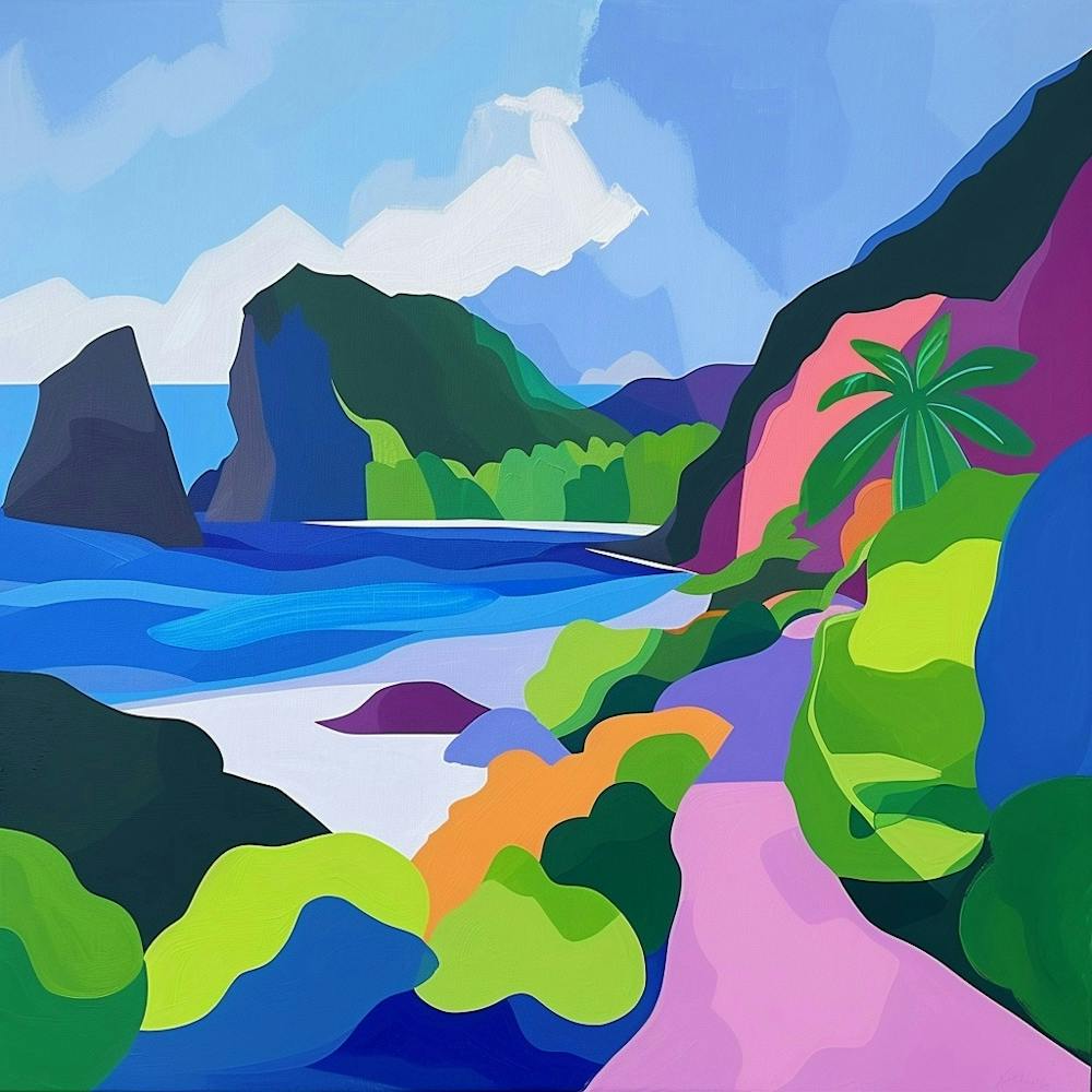 Abstract Travel Collection Mayotte 1